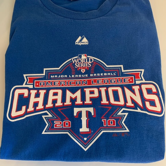 texas rangers championship shirt